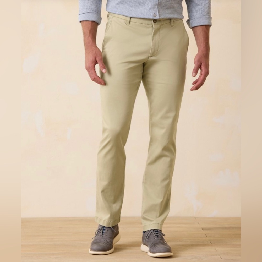Tommy Bahama Flat Front Chinos